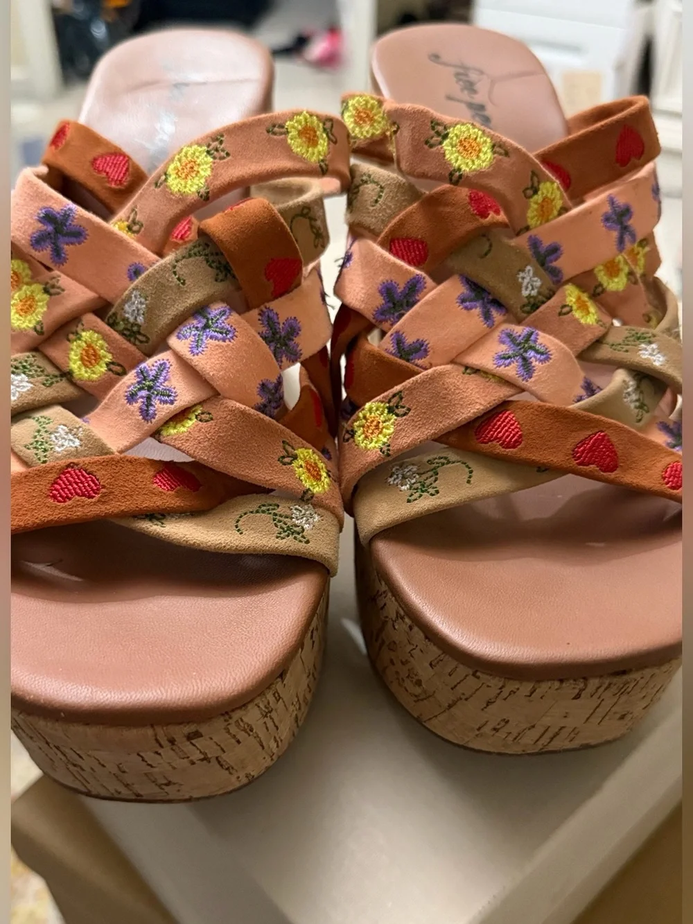 Free People Sandbar Platform - Lisbon Multi colorway